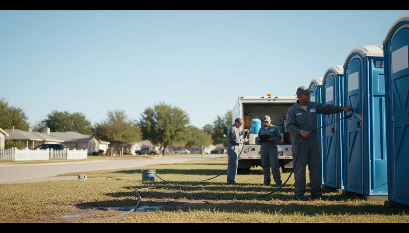 Long-Term Portable Toilet Rental in Luana, IA near me
